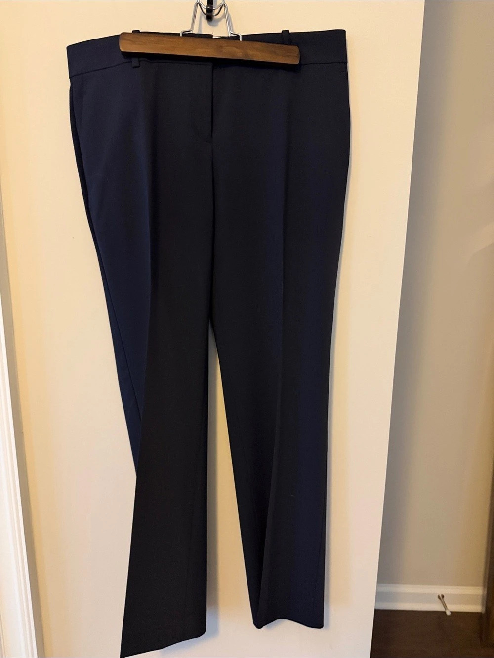 Ann Taylor Petite Devin Fit Pants Trousers Blue 6P